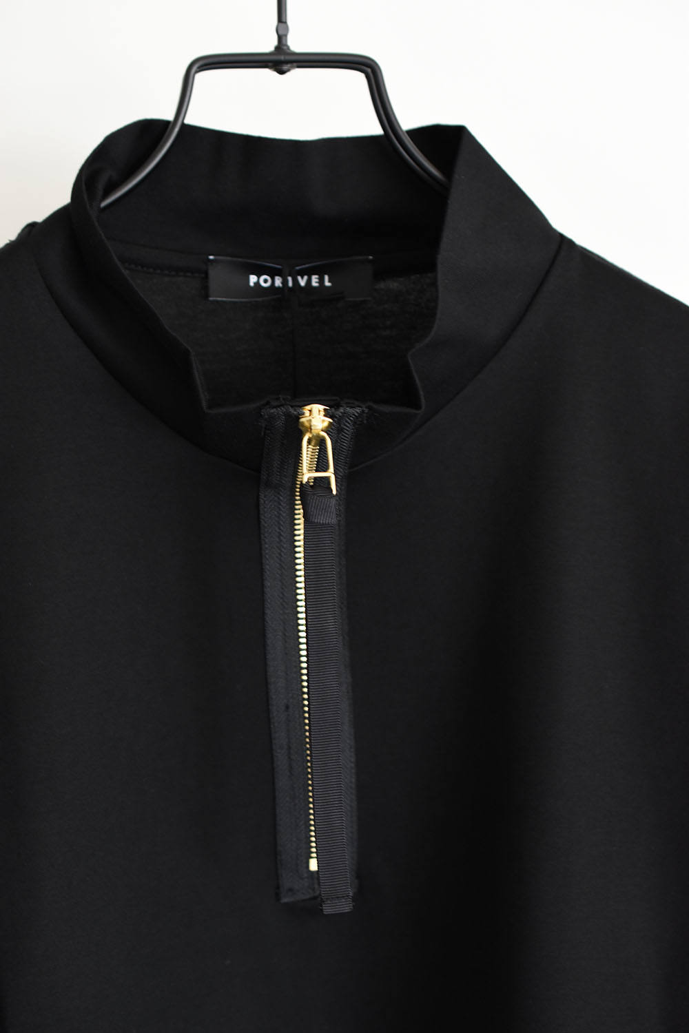 PORTVEL - ZIP UP TEE L/S