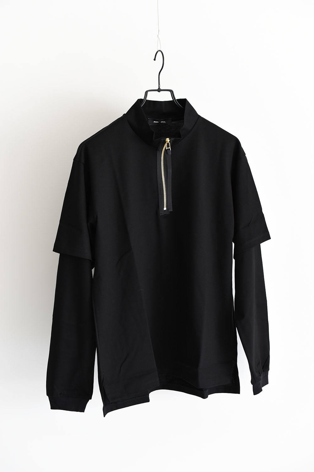 PORTVEL - ZIP UP TEE L/S