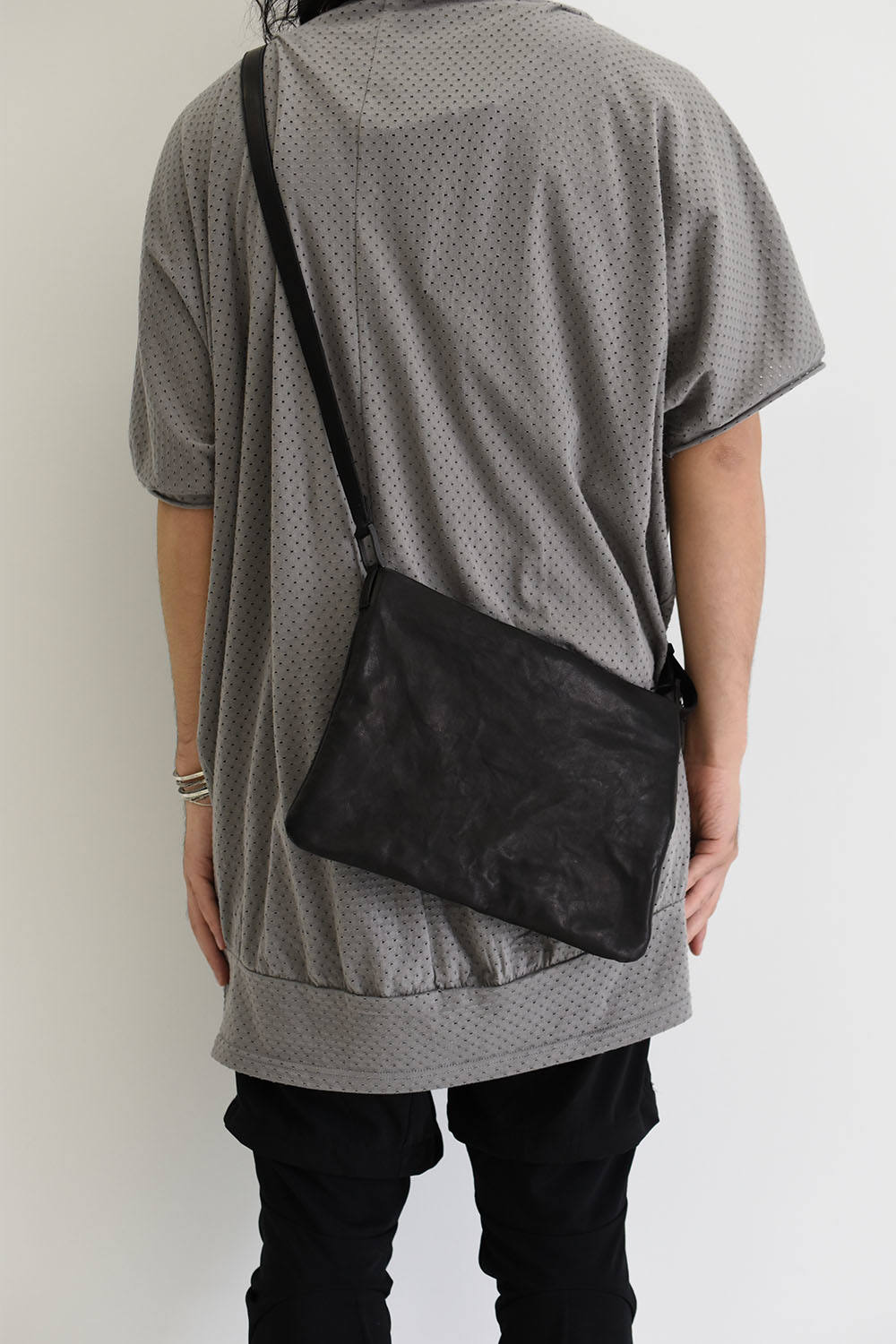 Leather Sacoche Bag / レザーサコッシュバッグ 