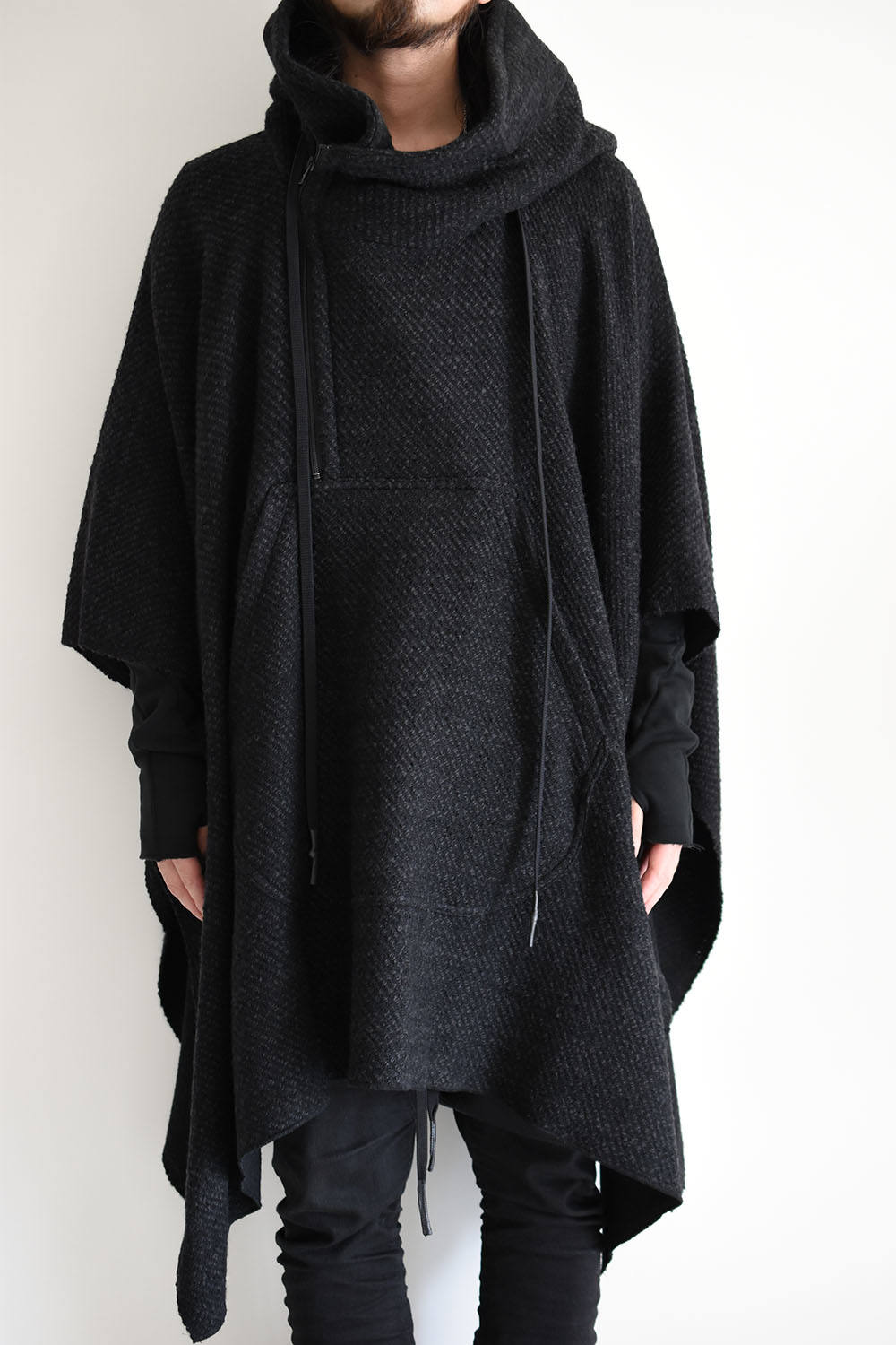 Zip Up Parka Poncho