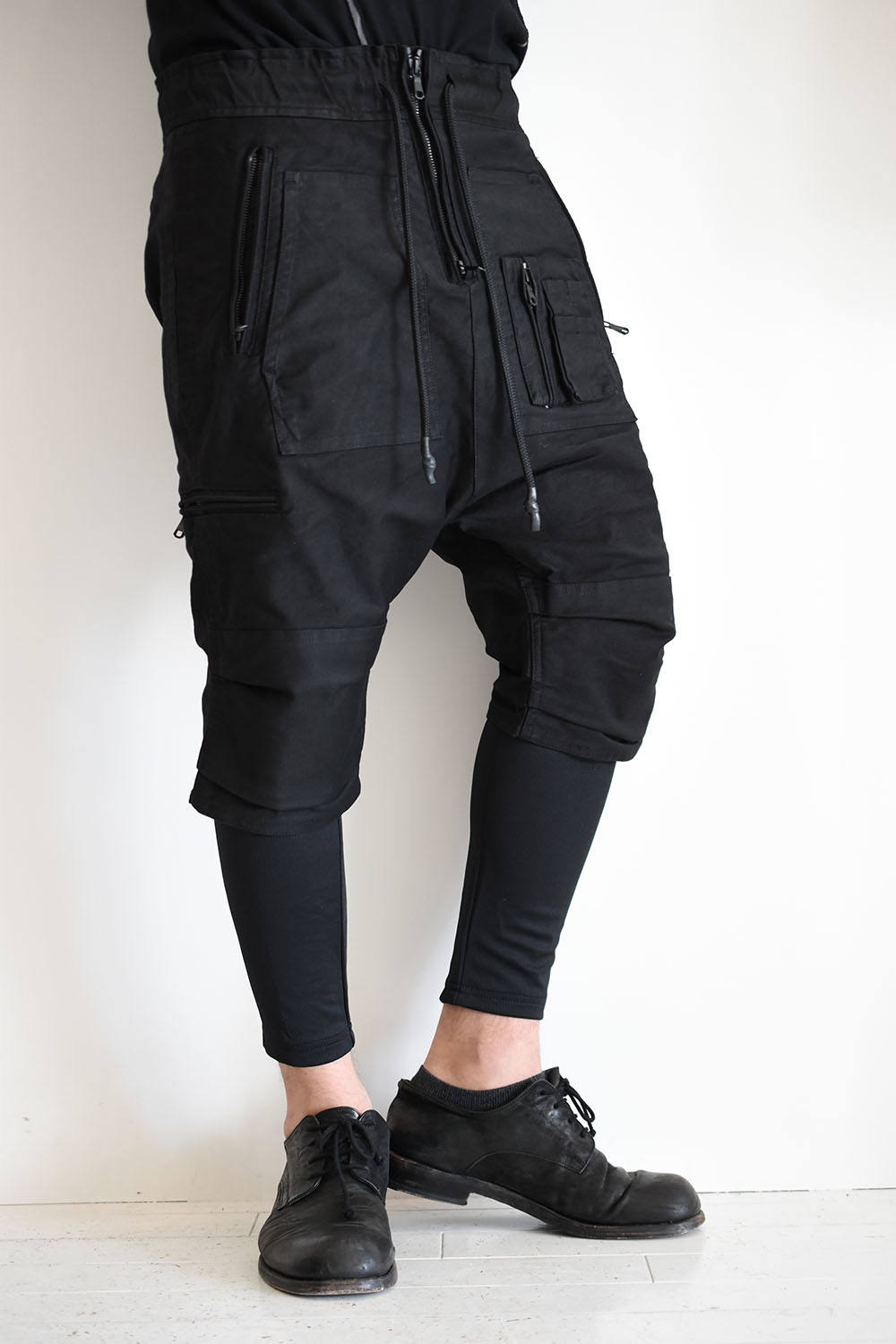 RIPVANWINKLE - LAYERED PARACHUTE PANTS